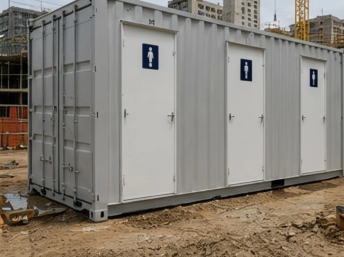 Container sanitário da Carioca Containers